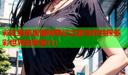 彩虹男孩直播间奇幻之旅与你共探多彩世界的秘密(1)