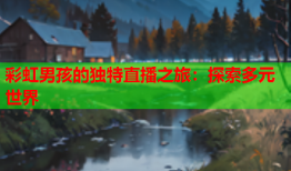 彩虹男孩的独特直播之旅：探索多元世界