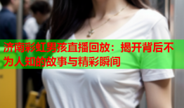 济南彩虹男孩直播回放：揭开背后不为人知的故事与精彩瞬间