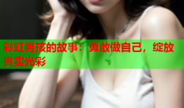 彩虹男孩的故事：勇敢做自己，绽放真实光彩