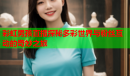 彩虹男孩直播探秘多彩世界与粉丝互动的奇妙之旅