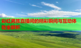 彩虹男孩直播间的精彩瞬间与互动体验全解析