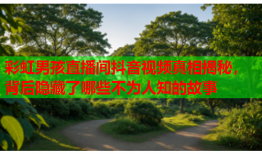 彩虹男孩直播间抖音视频真相揭秘，背后隐藏了哪些不为人知的故事
