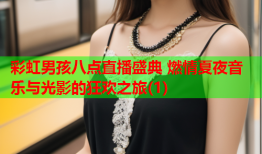 彩虹男孩八点直播盛典 燃情夏夜音乐与光影的狂欢之旅(1)