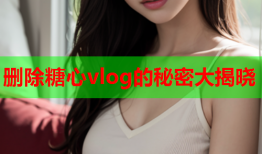 删除糖心vlog的秘密大揭晓