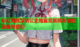 彩虹男孩深情公主抱室友展现友谊的温暖与色彩