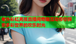 老外彩虹男孩直播间奇趣互动带你探索多彩世界的欢乐时光