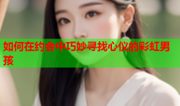 如何在约会中巧妙寻找心仪的彩虹男孩