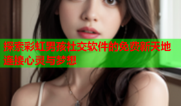 探索彩虹男孩社交软件的免费新天地 连接心灵与梦想