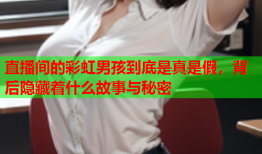 直播间的彩虹男孩到底是真是假，背后隐藏着什么故事与秘密