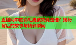 直播间中的彩虹男孩究竟是谁？揭秘背后的故事与精彩瞬间