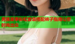 男孩夏季彩虹套装搭配裤子指南让你时尚出众