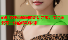 彩虹男孩直播间的奇幻之旅，带你感受不一样的精彩瞬间