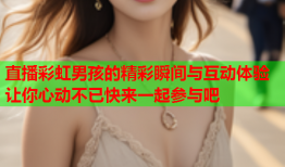 直播彩虹男孩的精彩瞬间与互动体验让你心动不已快来一起参与吧