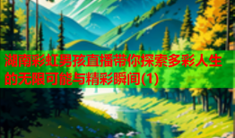 湖南彩虹男孩直播带你探索多彩人生的无限可能与精彩瞬间(1)