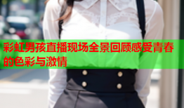 彩虹男孩直播现场全景回顾感受青春的色彩与激情