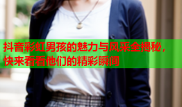 抖音彩虹男孩的魅力与风采全揭秘，快来看看他们的精彩瞬间