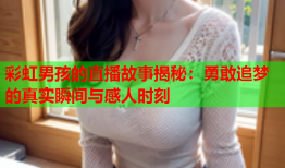 彩虹男孩的直播故事揭秘：勇敢追梦的真实瞬间与感人时刻