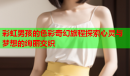 彩虹男孩的色彩奇幻旅程探索心灵与梦想的绚丽交织