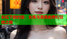 彩虹下的约定：女孩与男孩的奇幻冒险之旅