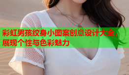彩虹男孩纹身小图案创意设计大全，展现个性与色彩魅力