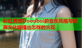 彩虹男孩Doooboi的音乐风格与新潮文化碰撞出怎样的火花