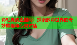 彩虹男孩直播间：探索多彩世界的奇妙旅程与心灵对话