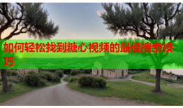 如何轻松找到糖心视频的最佳搜索技巧