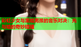 彩虹少女与黑暗男孩的音乐对决：光与暗的奇妙碰撞
