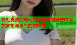 彩虹男孩的奇幻旅程在爱的光芒中绽放梦想与勇气的交响曲