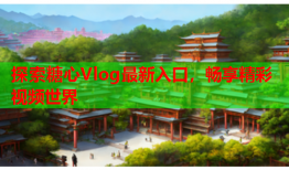 探索糖心Vlog最新入口，畅享精彩视频世界