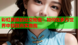 彩虹男孩的社交秘密：如何在多元世界中找到真实自我