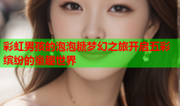 彩虹男孩的泡泡糖梦幻之旅开启五彩缤纷的童趣世界