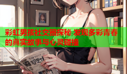 彩虹男孩社交圈探秘 发现多彩青春的真实故事与心灵碰撞