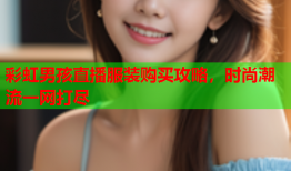 彩虹男孩直播服装购买攻略，时尚潮流一网打尽