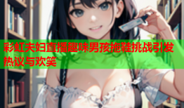 彩虹夫妇直播趣味男孩拖鞋挑战引发热议与欢笑