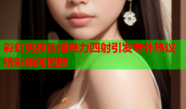 彩虹男孩直播魅力四射引发老外热议精彩瞬间回顾