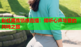彩虹男孩情感直播：倾听心声与爱的共鸣之旅