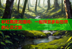 彩虹男孩直播间：一起探索多彩世界的心灵之旅