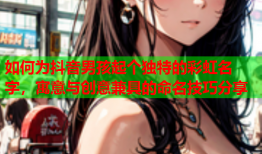 如何为抖音男孩起个独特的彩虹名字，寓意与创意兼具的命名技巧分享
