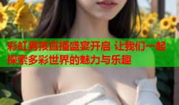 彩虹男孩直播盛宴开启 让我们一起探索多彩世界的魅力与乐趣