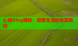 心糖Vlog揭秘：甜蜜生活的真实瞬间