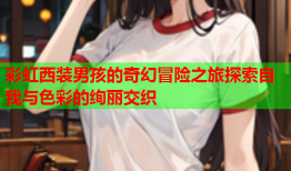 彩虹西装男孩的奇幻冒险之旅探索自我与色彩的绚丽交织