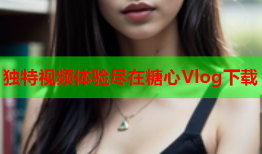 独特视频体验尽在糖心Vlog下载