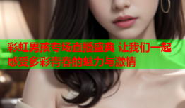 彩虹男孩专场直播盛典 让我们一起感受多彩青春的魅力与激情