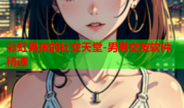 彩虹男孩的社交天堂-男男交友软件精选