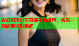 彩虹男孩帅哥直播平台推荐，快来一起感受精彩瞬间