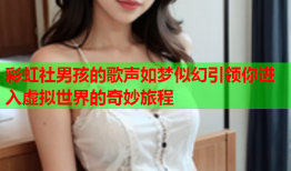 彩虹社男孩的歌声如梦似幻引领你进入虚拟世界的奇妙旅程