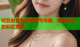 绽放自我色彩的勇气与爱，做最闪亮的彩虹男孩