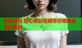 甜蜜瞬间 糖心原创视频带你领略生活的美好
